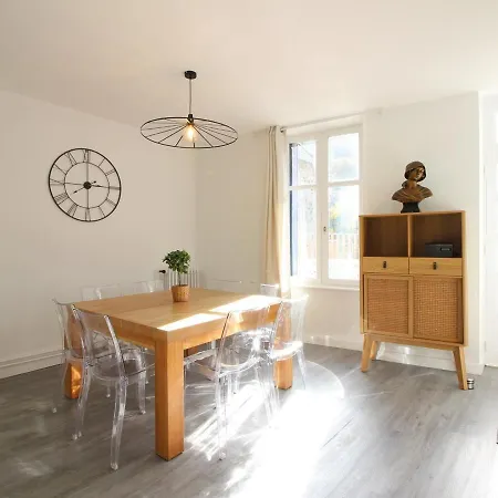 Maison Confortable à La Bourboule, 130m², Jardin, Proche Centre Et Thermes - Fr-1-608-237 * La Bourboule